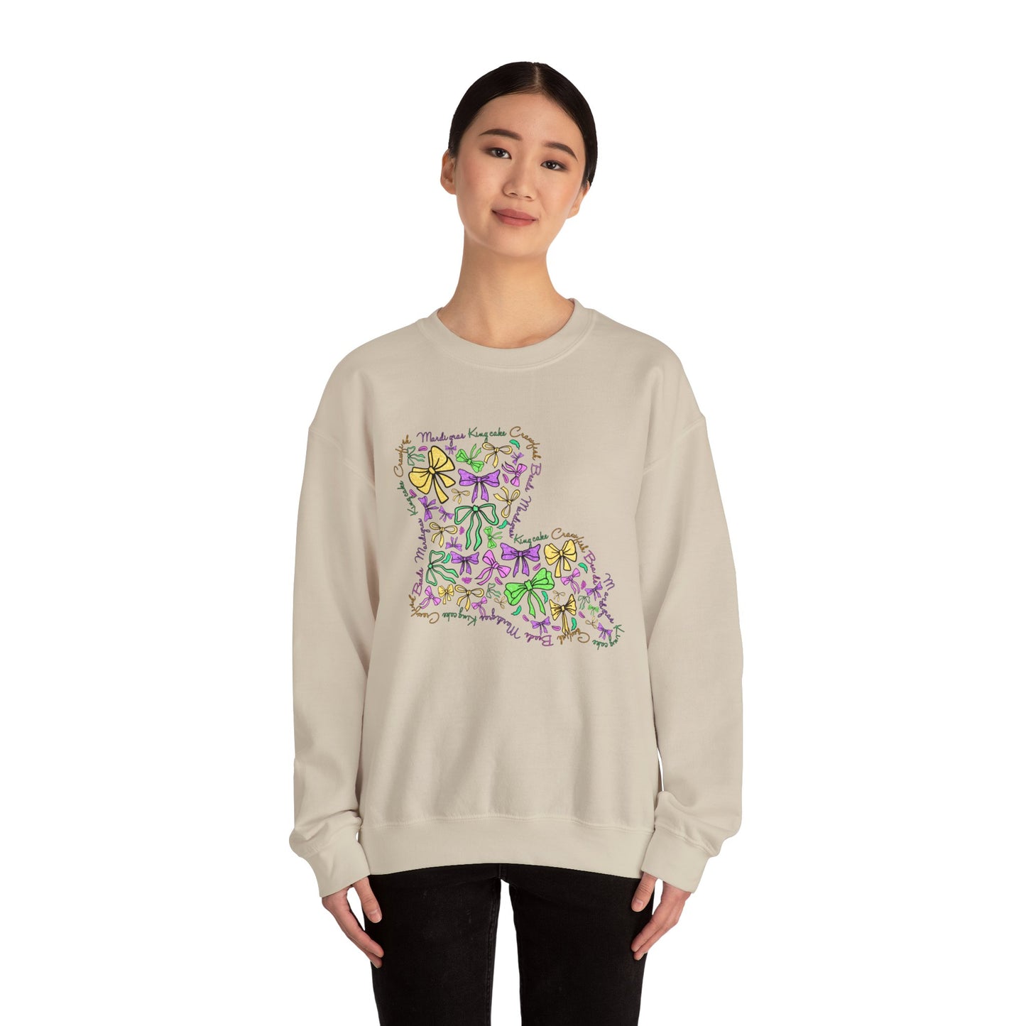 Mardi Gras Louisiana Sweatshirt
