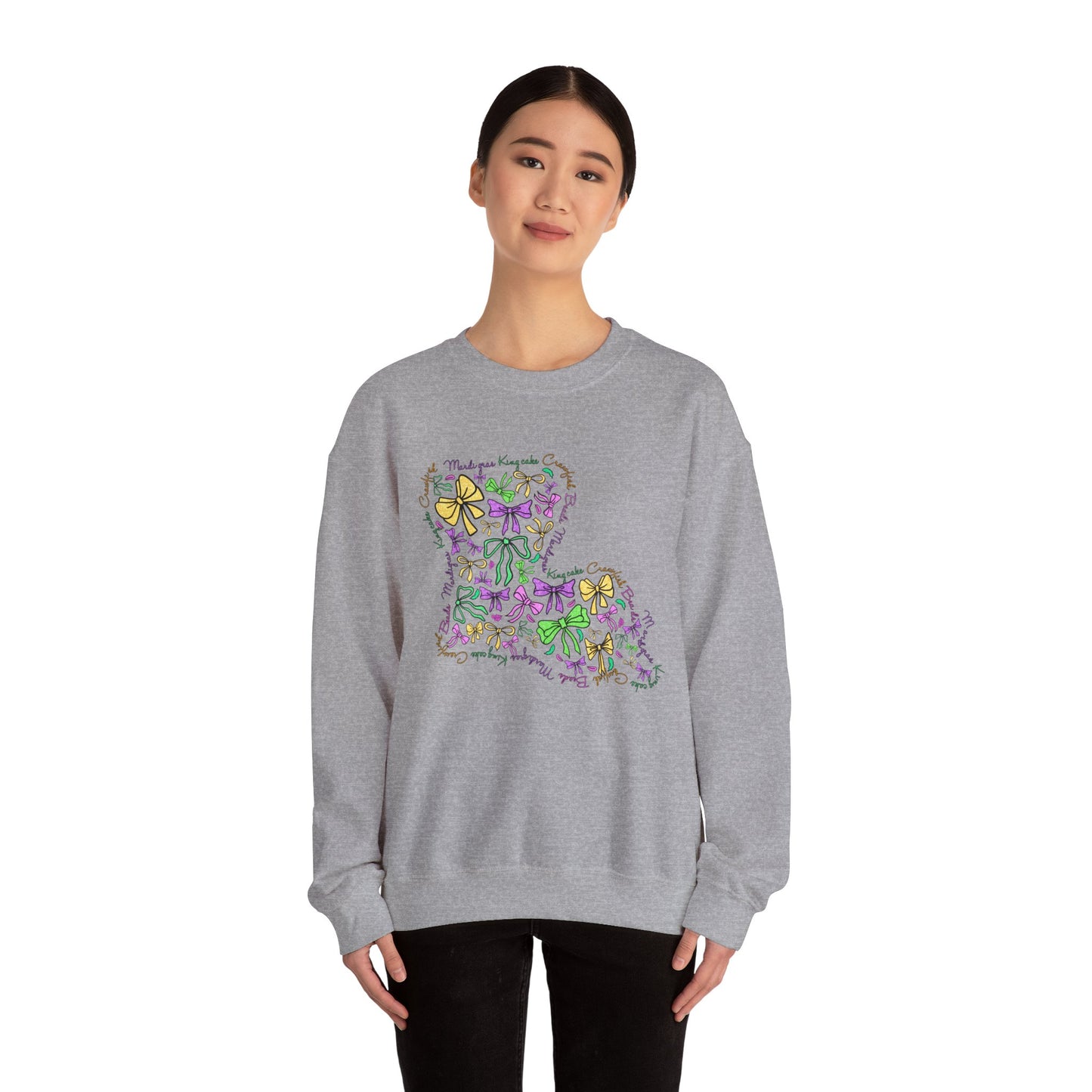 Mardi Gras Louisiana Sweatshirt