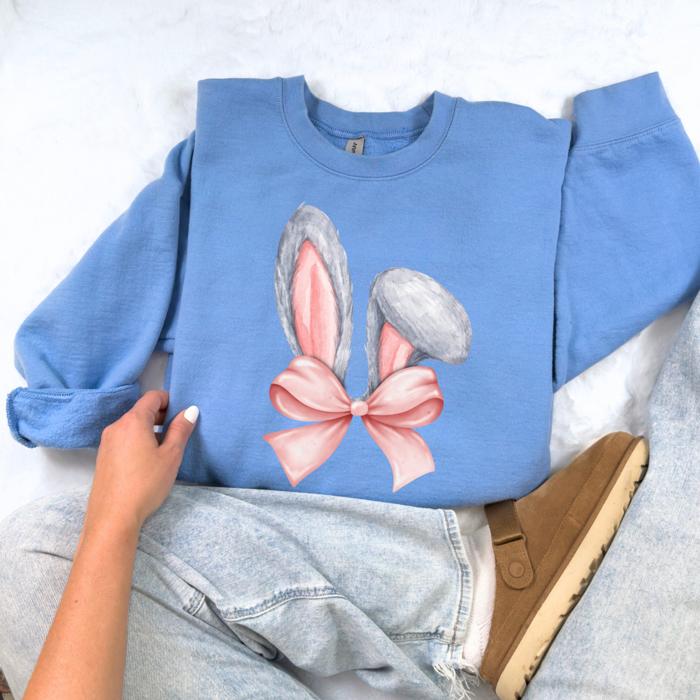 Bunny Ear Easter Sweatshirt